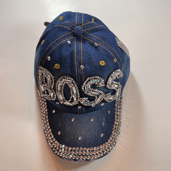🆕BOSS Distressed Denim Cap - Picture 5 of 5